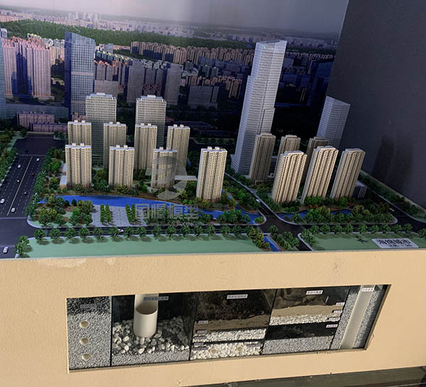 峡江县建筑模型